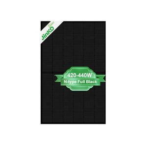 Panel Solar <span class=keywords><strong>Jinko</strong></span> de Alta Eficiencia, Tipo N, Totalmente Negro, Media Celda, 420w 430w 440w, Calidad Superior - Product Image 2