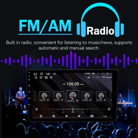 Autoradio Android 15 LELV pour voiture universelle, écran tactile 9/10 pouces, GPS, stéréo sans fil, WiFi intégré, audio haute résolution
