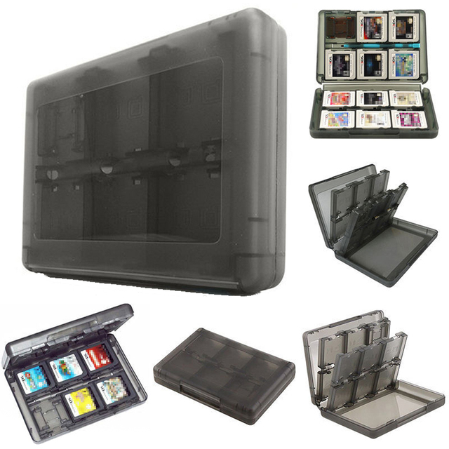 28-in-1 Game Card Case Compatible With Nintendo NEW 3DS / 3DS / DSi / DSi XL / DSi LL / DS Cartridge Storage Box Holder