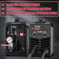 Machine à découper au plasma portable YIJIU CUT 50A, inverseur 2T/4T, pilotage sans contact, 110V/220V, pour aluminium et acier, épaisseur 20 mm