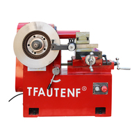 Tour de polissage semi-automatique combiné pour disques et tambours de frein - Machine de rectification de banc pour usage en atelier