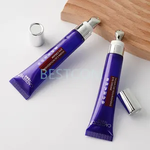 Free Sample Cheap Cosmetic Packaging 30ml 1oz PE Squeeze Hose Flip Hand Cream Bottle