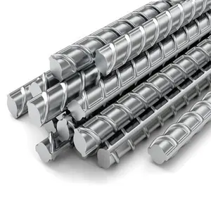 Per la costruzione 10 12 16Mm cemento prezzo ferro a coste rinforzo ferro costruzione tondo per cemento armato rotoli di barre d'acciaio - Product Image 1