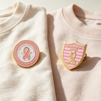 Badges Métalliques Créatifs Personnalisés, Épingles d'Activité Artisanale, Badges Commémoratifs Personnalisés en Gros pour l'Association pour la Santé des Femmes