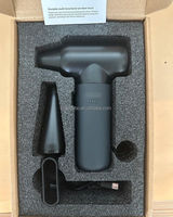 Ventilateur de barbier haute vitesse 110000 tr/min, souffleur d'air, dépoussiéreur turbo jet, dépoussiéreur d'air comprimé portable pour barbier