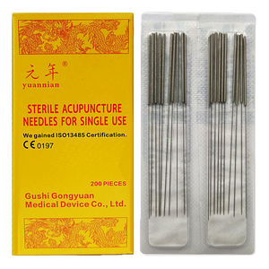 200 adet akupunktur iğnesi tüp agujas de acupuntura steril tek kullanımlık akupunktur iğnesi s kuru iğneleme akupunktur - Product Image 3