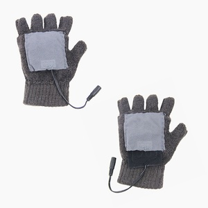 Carbon Fibre <b>Usb</b> <b>Heating</b> Mittens Graphene Rechargeable Heated Insulation Ski Motorcycle Gloves Electric Heated Gloves - Product Image 4