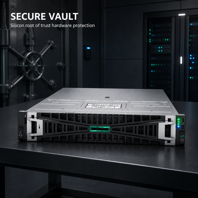 Redundant Fan Module Secure Boot Function High Density Compute Node 2U rack server