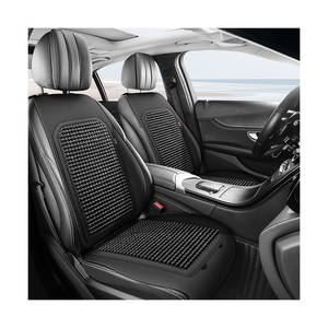 Xiangta Offre Spéciale nouveau Design en cuir ensemble complet de luxe perles en bois siège de <span class=keywords><strong>voiture</strong></span> <span class=keywords><strong>7</strong></span> <span class=keywords><strong>places</strong></span> housses de siège de <span class=keywords><strong>voiture</strong></span> taille universelle - Product Image 1