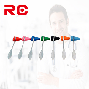 Marteau de réflexe neurologique en métal de Chine avec options multicolores pour examen médical et formation - Product Image 4