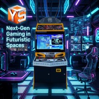 ZDYS – Nouvelle borne d'arcade rétro fiable pour enfants et adultes, machine de jeu à monnayeur pour centre de divertissement avec 10 000 jeux