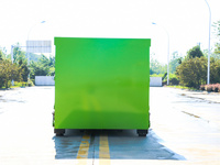 Station de compactage de déchets mobiles de 12 mètres cubes, robuste et écologique