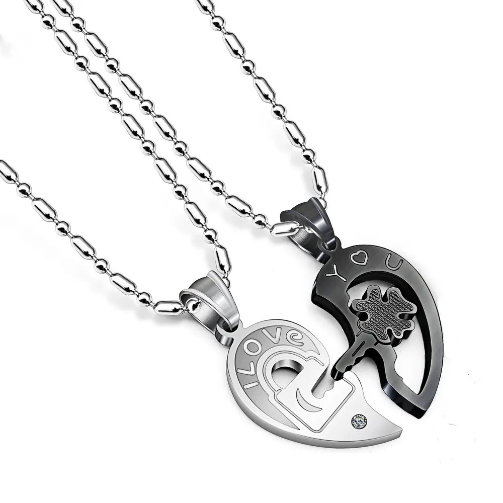 Best Price Chain Heart Locket And Key Necklace