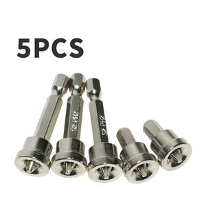 Magnetic Ph2 Shank <b>Screwdriver</b> <b>Bits</b> with Socket Head Woodworking Board Positioning <b>Bit</b> Batch for Plasterboard & Woodwork - Product Image 1