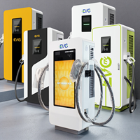 Stations de charge commerciales 60kw-80kw CCS2 montées au sol OCPP voiture électrique Dc chargeur rapide Pile Ev Station de charge