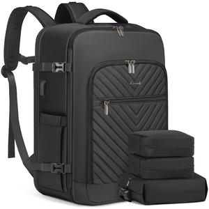 LOVEVOOK - Mochila de Viaje Grande y Resistente de 40L y 17 Pulgadas con Organizador <span class=keywords><strong>para</strong></span> Portátil y Senderismo, Impermeable, Unisex - Product Image 1