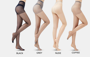 Medias sexys de cintura alta para mujer, medias invisibles de verano, 5 <span class=keywords><strong>Den</strong></span> - Product Image 2
