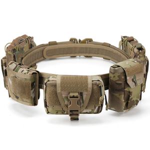 Ceinture tactique de sécurité en nylon noir pour hommes, avec logo personnalisé, uniforme, ensemble de ceinture de service, avec boucle, Guangdong - Product Image 3