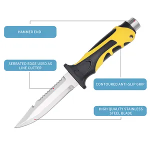 고품질 칼 생존 낚시 나이프 스쿠버 라인 커터 나이프