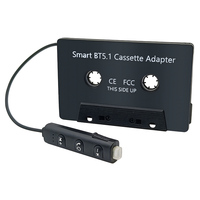 Récepteur de cassette sans fil stéréo de voiture portable modèle rétro Lecteur de bande stéréo