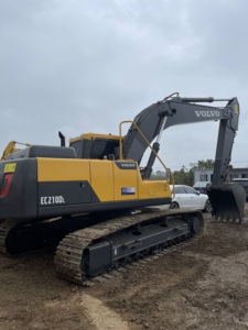รถขุดไฮดรอลิก Volvo EC210DL มือสอง ขนาด 21 ตัน แบบตีนตะขาบ พร้อมเครื่องยนต์ Volvo Deutz สภาพดี - Product Image 6