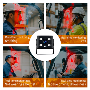 Système de sécurité pour chariot élévateur Caméra IA Enregistreur DVR Moniteur frontal Kit anti-collision Caméra pour chariot élévateur IA - Product Image 2