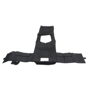 فاندا أسود رخلة سترة تكتيكية خفيفة الوزن نايلون بوليستر حامل لوحة مقاوم لطعن للحماية في الهواء الطلق - Product Image 4