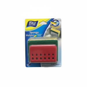 Spugna e gruccia per pulire per organizzare i tuoi prodotti per la pulizia della cucina - Product Image 1