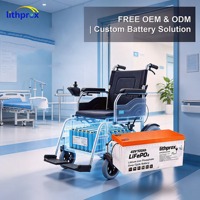 Batterie prismatique LFP 48V100AH pour scooter électrique, remplacement direct, sans entretien, pour fauteuil roulant léger, certifiée CE