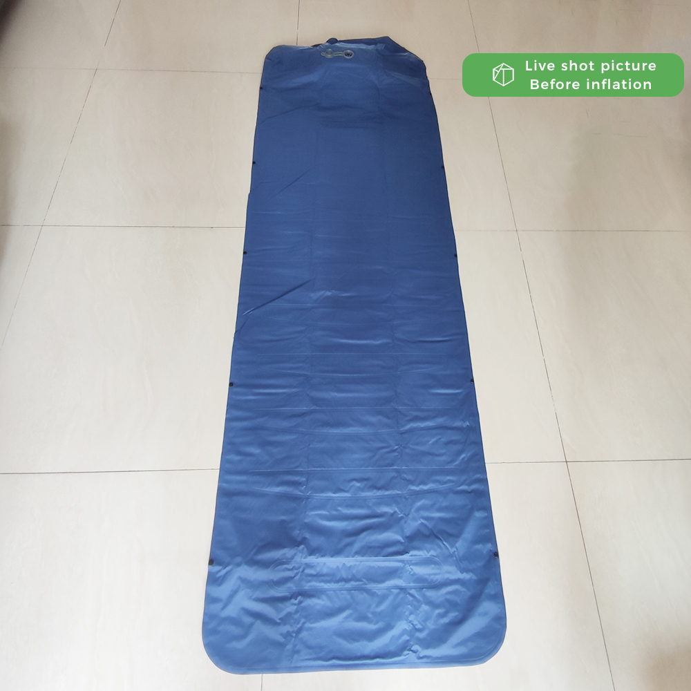 Hiking Self Inflating Outdoor Sleeping Mat Inflatable Sleeping Pad Camping With Pillows