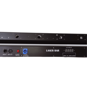 DJ Lazer Lighting DMX 500mW 8 Ojos Rojos Cabeza Móvil RGB/RGBW 15 Canales Luces Láser para Espectáculos de Discoteca y Efectos de Haz - Product Image 5
