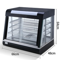 Verre Commercial Rapide Aliments Chauds Chauffage Chauffe Affichage Vitrine À Vendre