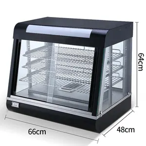 商用玻璃快速热食品加热保暖器展示展柜出售