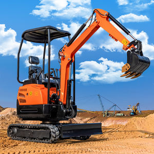 Livraison gratuite nouvelle mini excavatrice 1.8t Mini excavatrice hydraulique complète Mini excavatrices - Product Image 1