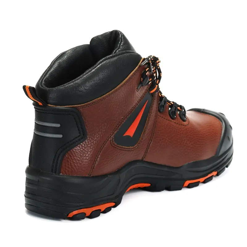 factory Custom high quality security cap steel toe protect Industrial Work Shoe Safety Boots