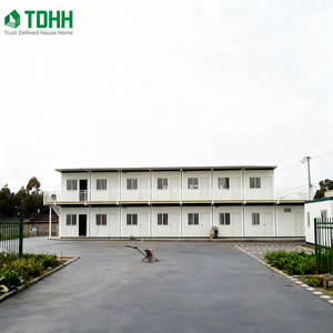 Maison conteneur préfabriquée modulaire à ossature acier économique, à déploiement rapide pour bureau d'urgence ou chambre - Product Image 2