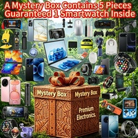 Caja Misteriosa de Electrónicos con Sorpresa Garantizada: Smartwatch, Teléfono Móvil 5G, Laptop, Reloj, Auriculares