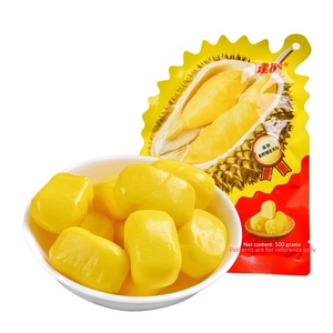 JianDe Golden Pillow, Dulce <span class=keywords><strong>de</strong></span> Leche con Sabor a Durián al Estilo Tailandés, 100g*5 Bolsas - Product Image 4