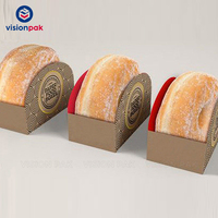 Boîte à dessert sucré rose boîte à beignets imprimée personnalisée en gros emballage Offre Spéciale boîte à beignets alimentaire
