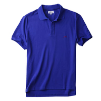 Vente chaude été hommes à manches courtes Polo coton revers broderie vêtements d'affaires amples décontracté grande taille T-Shirt Polo