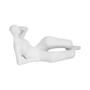 Moderna Statuetta Reclinabile in Resina per Decorazione Soggiorno, Ufficio, Mensola e Tavolino - Product Image 3