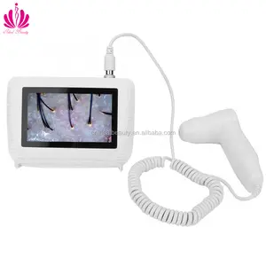 5 Inch Screen Portable Hair And Skin Testing With 50 And 200 Lens For Skin analyzer analysis (A002)