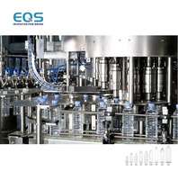 Ligne de production complète de bouteilles pour animaux de compagnie de A à Z, machine de remplissage d'eau pure minérale automatique 3 en 1, fabricant
