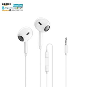 Casque filaire en gros <span class=keywords><strong>d</strong></span>'usine avec interface 3.5mm type-c pour jeu de puces Huawei de type tête ronde <span class=keywords><strong>plate</strong></span> Oppo Vivo - Product Image 3