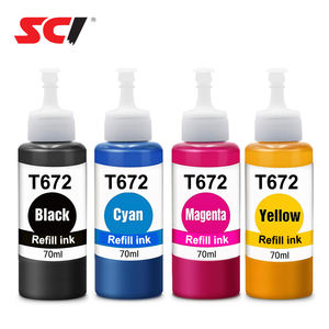 Inchiostro colorato Supricolor C/M/Y/K 70ml per stampanti L100/L110/L120/L200/L210, kit di ricarica di qualità A+ - Product Image 2