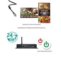 Reproductor de publicidad para televisión en vivo, Software CMS basado en la nube, señalización Digital, gran oferta