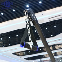Gran oferta ajustable doble Cable Crossover gimnasio entrenador Fitness equipo comercial Pin cargado máquina de entrenamiento de fuerza