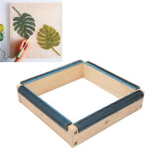 Poinçon Aiguille Cadre Bande Cadres Poinçon Aiguille Tapis Crochet Cadre Broderie Cerceau - Product Image 1