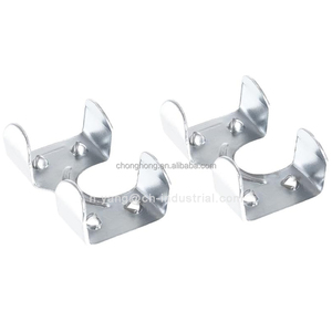 Raccords <span class=keywords><strong>de</strong></span> <span class=keywords><strong>fixation</strong></span> <span class=keywords><strong>de</strong></span> pince <span class=keywords><strong>de</strong></span> corde robustes boucles à dégagement rapide pinces à double corde plaquées zinc Clips métalliques personnalisés pour corde - Product Image 3