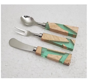 Juego de Cubiertos de Acero Inoxidable de Lujo, Modernos y Personalizados, para Hotel o Regalo Empresarial, con Cuchara, Tenedor y Cuchillo - Product Image 2